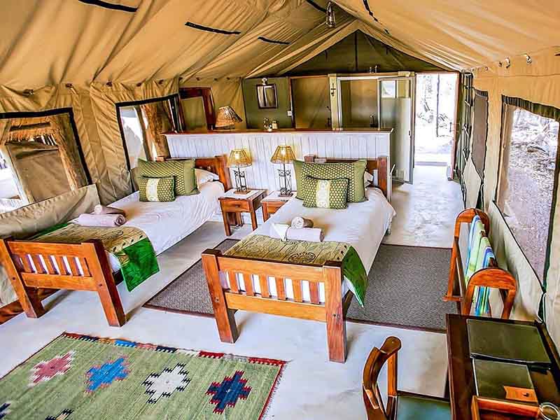 the hide safari camp accommodation